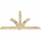 Ekena Millwork Redmond Rough Sawn Timber Gable Bracket, Douglas Fir, 60"W x 40"H x 2"D x 4"F, 16/12 Pitch GBW060X40X0204RED00RDF - alternate 4